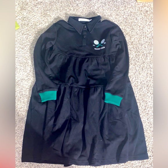 Kids Navy Tennis Club Dress Kids Size 6 - Picture 1 of 3